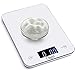 Ozeri Touch Professional Tempered Glass Digital Kitchen Scale, White