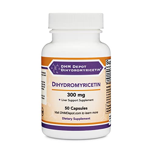Double Wood Supplements Dihydromyricetin - 50 X 300mg Capsules, Large