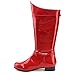 Funtasma Men's Hero 100 Engineer Boot, Red Patent, Medium/10-11 M US