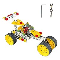 KAIM DIY F1 Metal Model Building Kit Erector set Build and Play Toy Set STEM Learning Sets for 8+ Year Old Kids