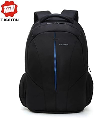 Tigernu black nylon backpack waterproof men laptop backpack mochila high quality