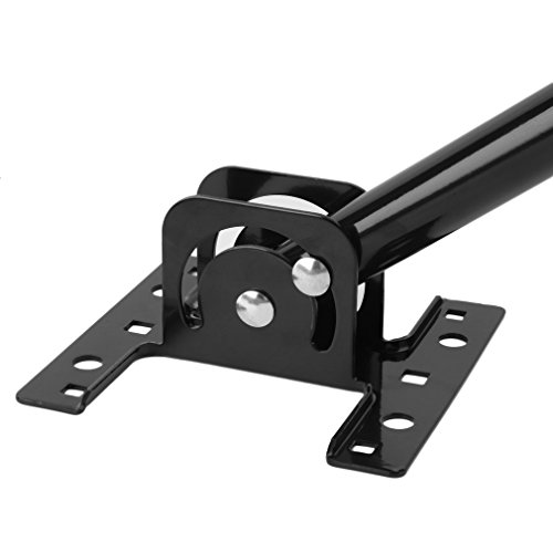 Antenna Mount Pole,Adjustable Attic Antenna Mount- Universal 18" J Pole for Outdoor TV Antenna Mounting Pole Universal Mount Brackets
