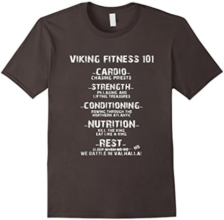 Men's Viking Fitness 101 Shirt Small Asphalt