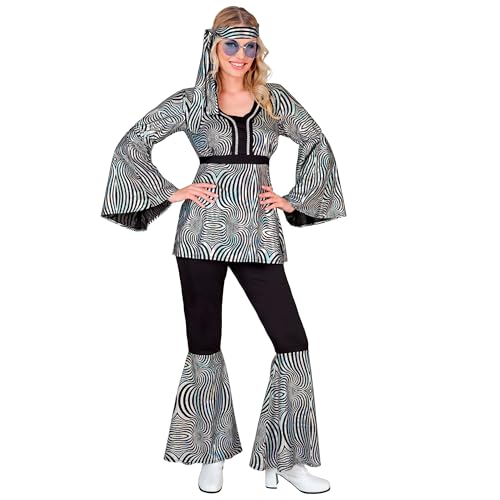 WIDMANN - 70s Groovy Style, Disco Fever, Dancing Queen, Hippie, Strike Move Costume