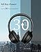 Active Noise Cancelling Headphones, VIPEX Bluetooth Headphones Wireless Headphone Over Ear with Microphone Hi-Fi Sound Deep Bass, Fast Charge, 30 Hours Playtime for Work Travel
