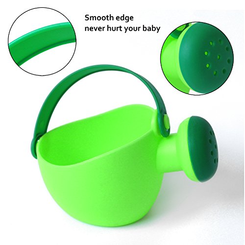 MEIGO Beach Sand Toys - Toddler Outdoor Pool Bath Play Set Soft Plastic Sandbox Toys with Models and Molds Bucket Shovel Rake Mesh Bag for Baby Kids (18pcs)