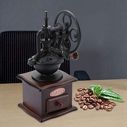 Retro Manuelle Mühle Handschleifer Handgriff Kaffeemühle Home Schleifmaschine – Bild 8