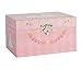 Jewelkeeper Girl's Musical Jewelry Storage Box with Ballerina and Roses Design, Swan Lake Tune