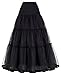 GRACE KARIN Women's Ankle Length Petticoats Wedding Slips Plus Size S-3X