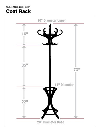 2 Headbourne+8000+Standing+Umbrella+Walnut