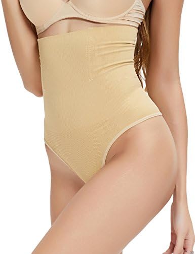 AbrodaAmadamere Women's Butt Lifter 4 Steel Bone Shaper Seamless Tummy Control Hi-waist Thigh Slimmer