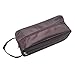 iSuperb® Toiletry Bag Travel Organizer Classy Waterproof Portable Wash Gym Shaving Bag for Men 10x6x4inch(Coffee)