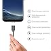 USB C Cable Magnetic,Animoeco Lightning+USB C+Micro 3 in 1 Multiple 2.4A Quick Charger Cable USB Nylon Braided For iPhone 7 7 plus/ 6 6s Plus/iPad Samsung Galaxy S6 S7 S8 plus Lg V20 (gun)