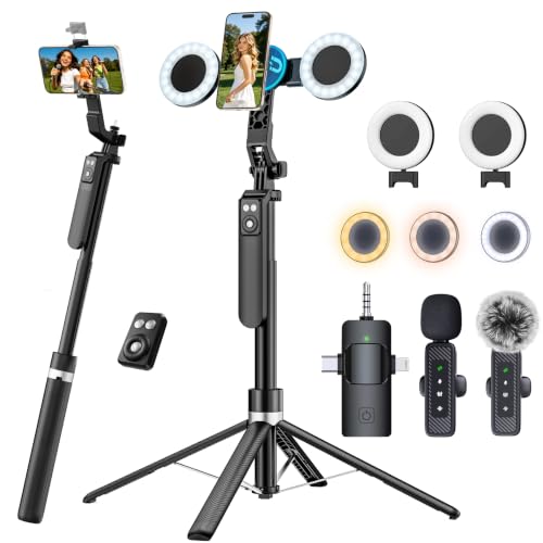 Btahsd Magnetic Vlogging Tripod Kit