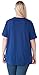 DC Comics Plus Size Womens T-Shirt Supergirl Logo Belt Costume Print (Blue, 3X)