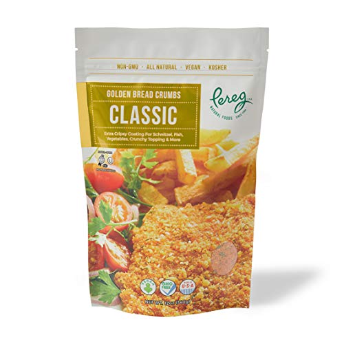 Pereg Bread Crumbs Classic (12 Oz) Crispy Breadcrumbs for Coating