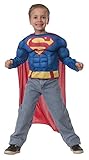 Superman Muscle Chest Shirt Costume Set