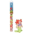 Plus Plus 3D Figure Building Block Set, Fun Stem Toys for Kids, 70 Interlocking Pieces - Mermaid Girl Mini Maker Tube
