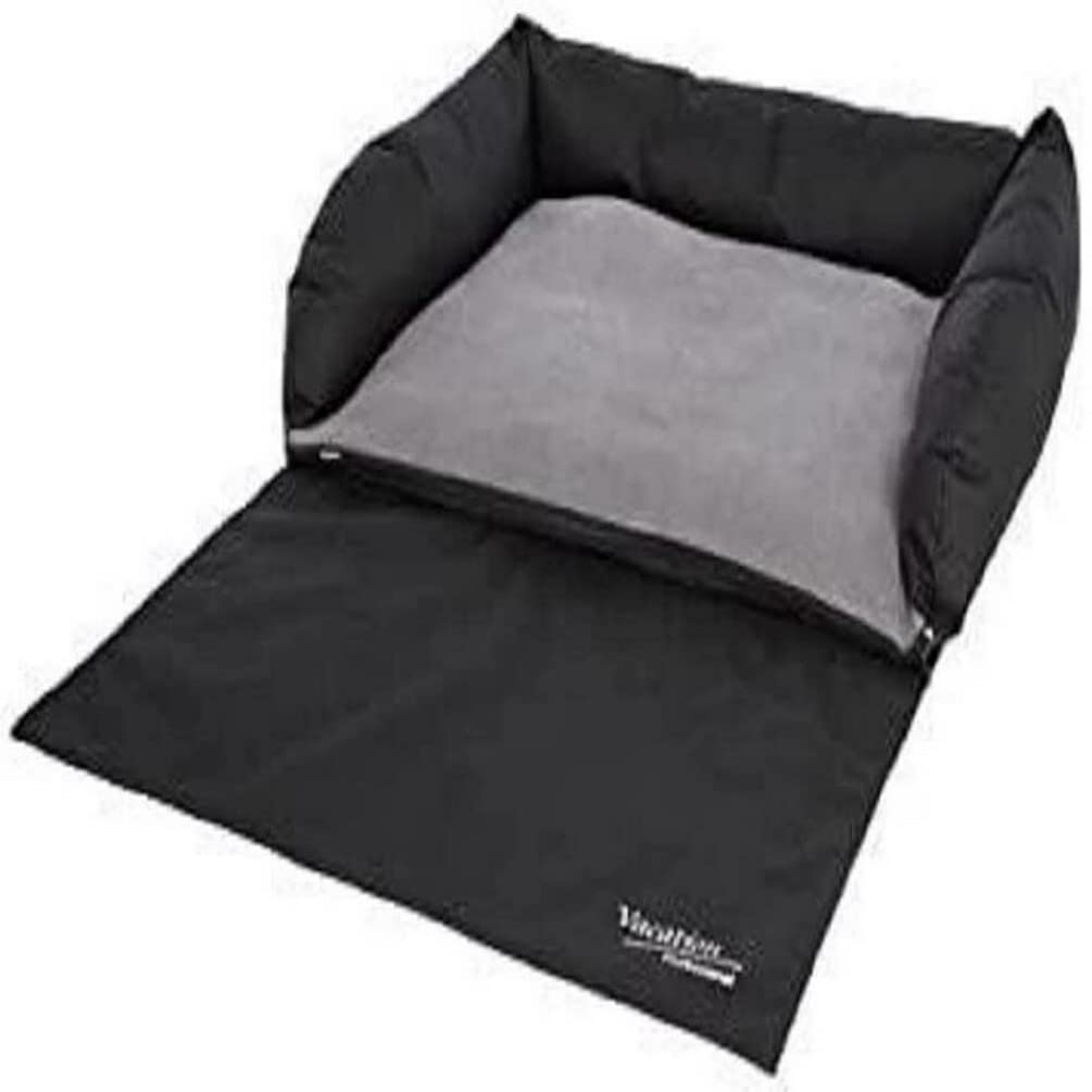 Kerbl Dog Car Bed, 80 x 60 cm, Black — image 1