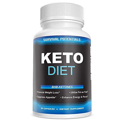 Survival Potentials Keto Diet Pills Exogenous Ketones 800mg Beta