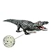 Night lions Tech (TM) Remote Control RC Crocodile Alligator RC Animal Toy Funny Toys