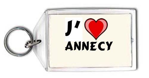 Shopzeus J’aime Annecy Porte Clé (Villes)