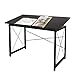 47'' Adjustable Drafting Table - Art and Craft Drawing Folding Desk - Reading & Writing Work Station (Black)