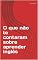 Livro O que não te contaram sobre aprender inglês
