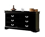 ACME Louis Philippe III Black  Dresser