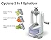 Surpahs Cyclone Vertical Self-Pressure 3 In 1 Vegetable Spiralizer
