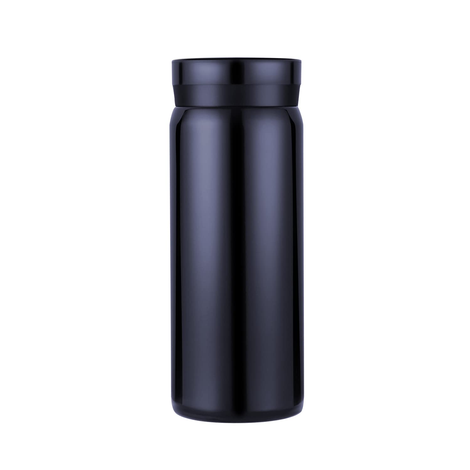 Small Flask, Cute Water Bottle, Vacuum Insulated Flask for Hot & Cold Drink, Keep 12H Hot & 6H Cold (Blue, 200ml) — image 1