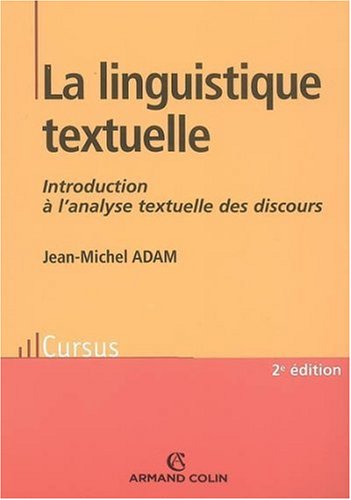 La  linguistique textuelle