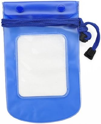 Blue Transparent 2 Layer Waterproof Watertight Bag/Case/Cover for iPhone 3 3G 4 4S 5 5S 5C Samsung Galaxy S3 S4 S5 i9300 i9500 (Blue)