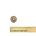 1-1/4″ Treaded Wooden Toy Wheels, 1/2″ Thick, 1/4″ Hole, Bag of 100