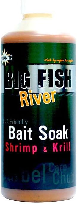 Dynamite Baits Big Fish River Soak Shrimp & Krill 500ml