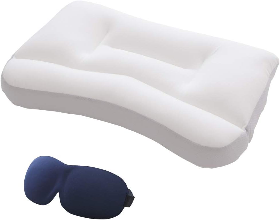 Amazon 新 王様の夢枕 19年版 標準タイプ ホワイト アイマスク付き 100万人が安眠 あの王様の夢枕がさらに眠りやすく進化し15年ぶりのリニューアル 王様シリーズ Osamaseries ホーム キッチン