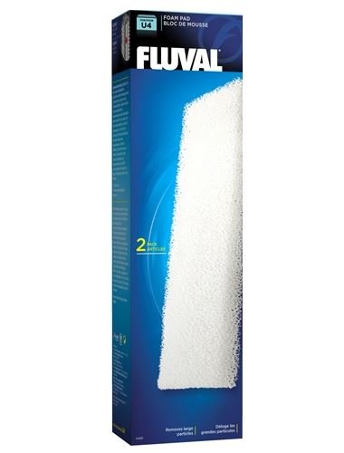 Fluval U4 Filter Set - Foam pads, Poly Carbon cartridges, and Biomax !70g