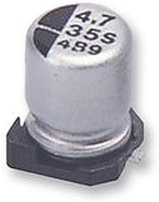 PANASONIC ELECTRONIC COMPONENTS7248 CAPACITOR CASE C 10UF 25V Capacitors Aluminium Electrolytic - EEEHB1V100R - Pack of 5
