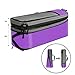 6 Set Compression Packing Cubes Travel Expandable Packing Organizers(Purple)