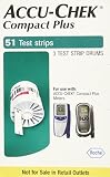Accu Chek Compct Plus ( SIZE 102 pack Or 2 packs of 51)