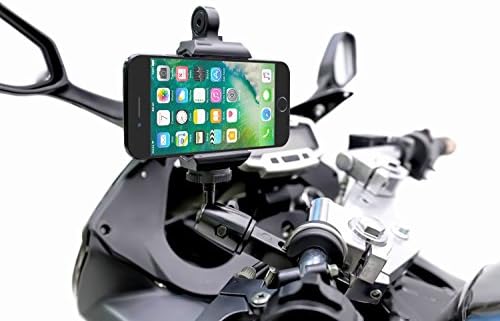 iPhone 7 &amp; 7 Plus Motorcycle Handlebar, Brake, Clutch Mount For Video &amp; GPS