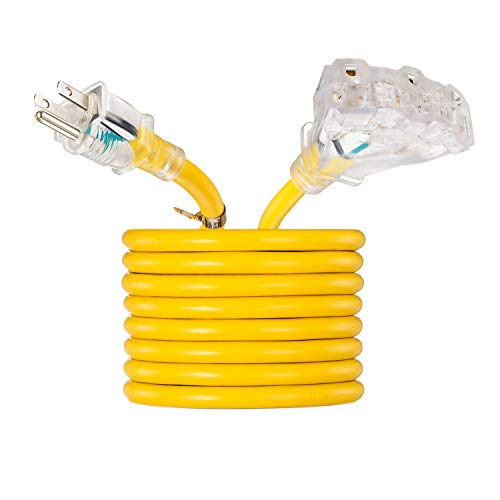 Heavy Duty Extension Cord,VCZHS UL Listed 12 Gauge Extension Cord 3