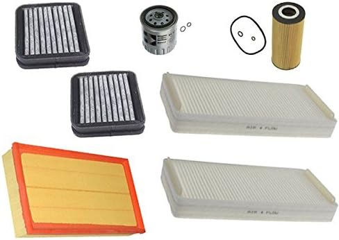 Mercedes W-210 (Diesel) Air Oil Fuel Cabin Filtration KIT (7 pcs)