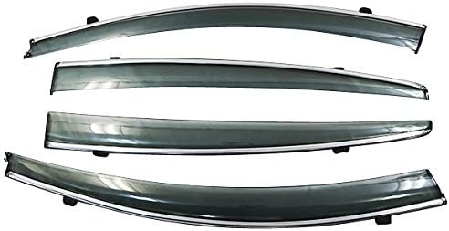 Amazon ホンダ ヴェゼル Vezel Ru1 Ru2 Ru3 Ru4 ドアバイザー サイドバイザー 取付金具 メッキモール 付 サイドバイザー 車 バイク