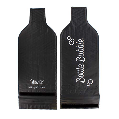 Wine Skin 3-Pack - Wine Bags for Travel, Wine Travel Protector, Wine Sleeve for Travel, Reusable Wine Bottle Protector