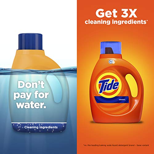 Tide Liquid Laundry Detergent Soap, High Efficiency (HE), Original