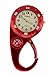 Clip on Watch Bag Pocket Watch W/compass & Back Light- Red