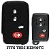 KeyGuardz Keyless Entry Remote Car Smart Key Fob Shell Cover Protective Case for Toyota Avalon Camry Corolla (Pack of 2)