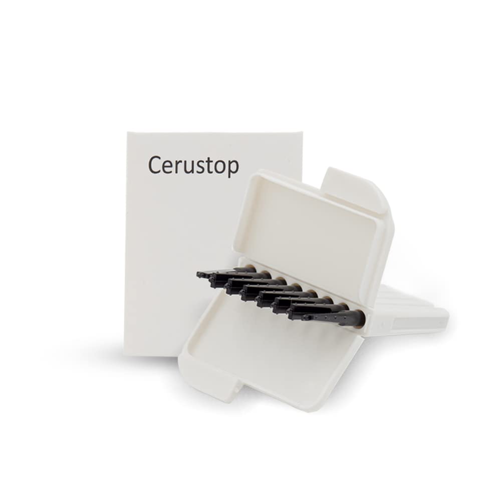 CERUSTOP Hearing Aid Shield Protect Hearing Devices from Earwax, Replacement Filter Protection for Earwax (16)