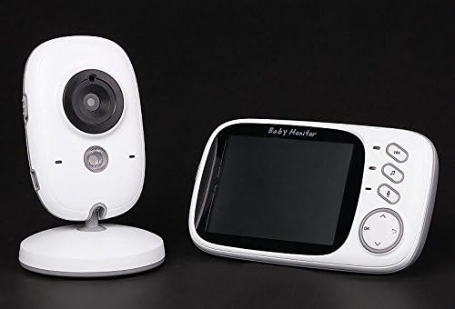 BW New 3.2 inch Wireless Digital Baby Monitor Camera Audio Video Security Baby Monitor with Night Vision, 2 Way Talk - Image 3
